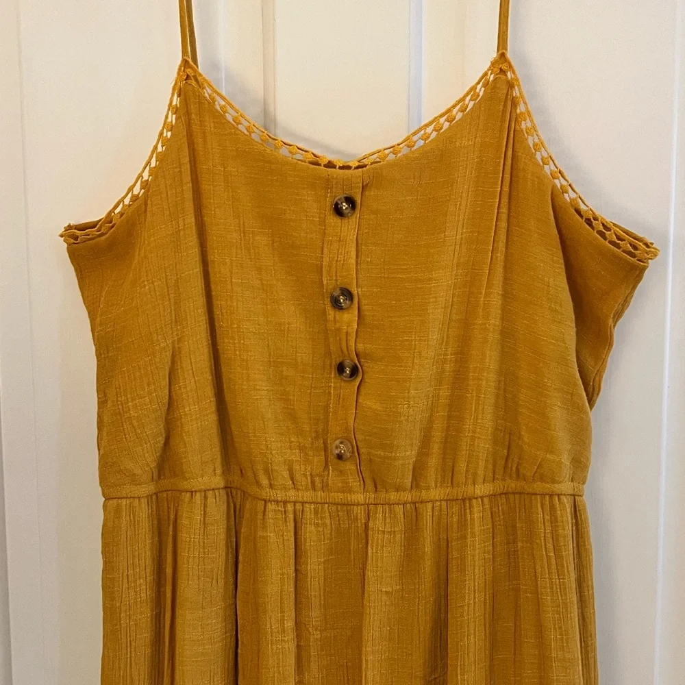 Say What? Maxi Dress lined spaghetti straps size XL